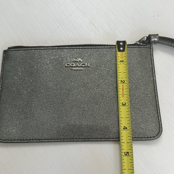 Coach silver sparkle wristlet - Picture 7 of 7